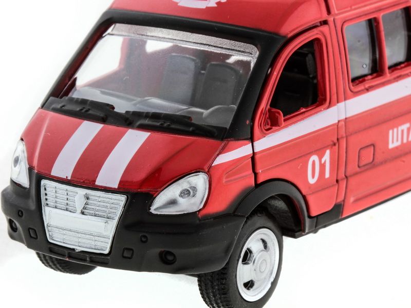 Машина АВТОПАНОРАМА инерц ГАЗельпожарная 150, вк 14,585,5 см