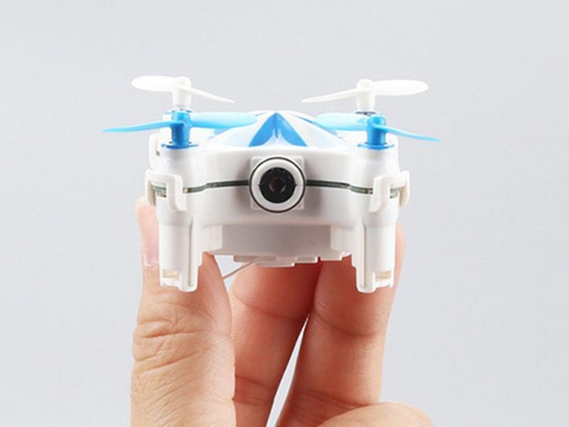 Радиоуправляемый квадрокоптер Cheerson CXOFTX Mini, WiFi, Optical Flow, RTF 24G синий