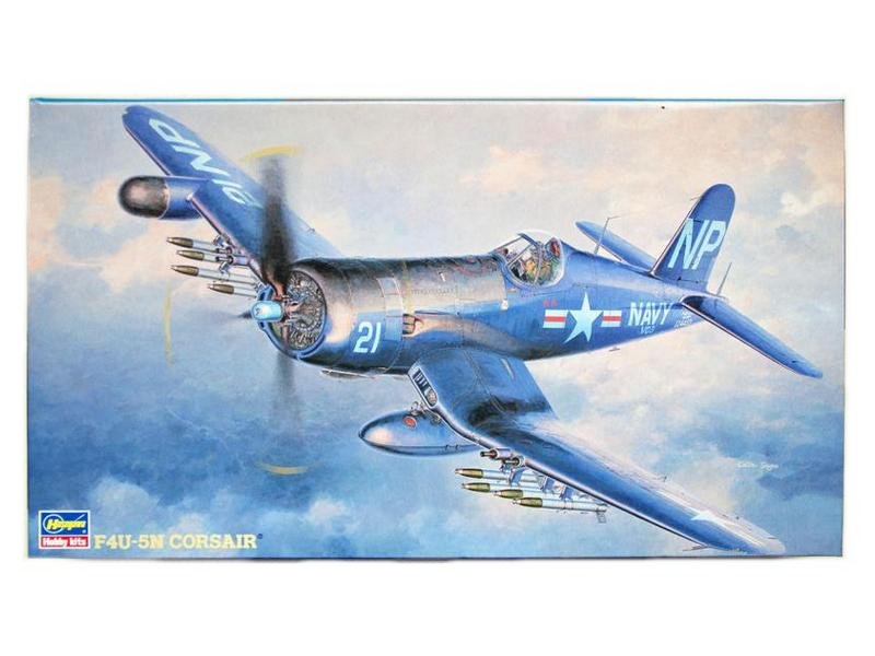 Сборная модель Hasegawa Самолет F4U5N CORSAIR, 148