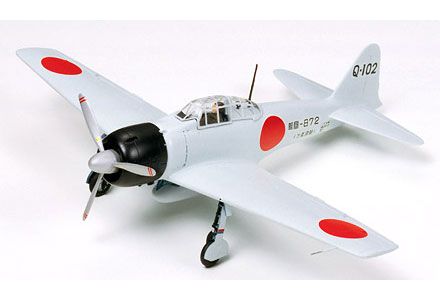 Сборная модель Японский истребитель A6M3 TYPE 32 ZERO 148