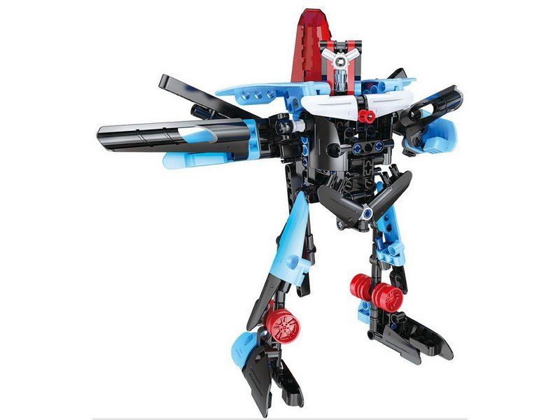 Конструктор CaDA Technic вертолеттрансформер, инерционный 275 деталей