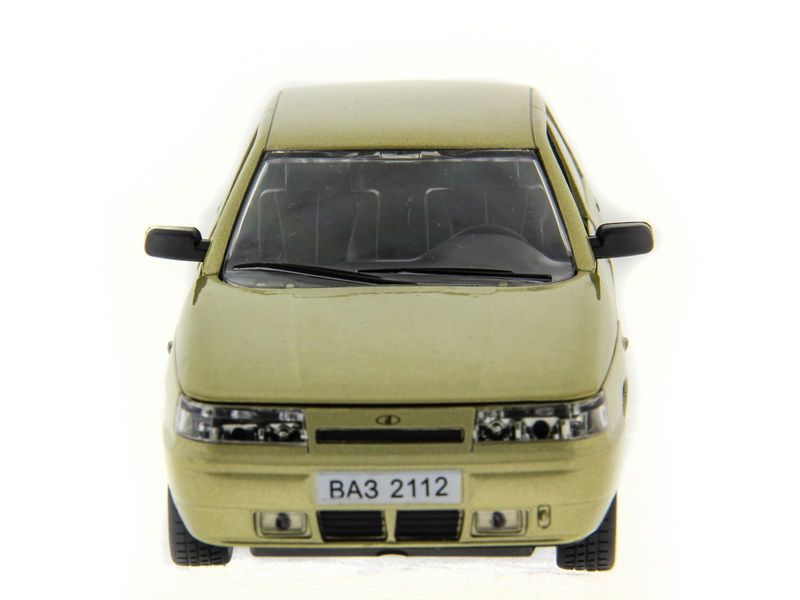 Машина АВТОПАНОРАМА ВАЗ 2112 бежевая,122, инерция, Pull Bаck механизм, вк 101222 cм