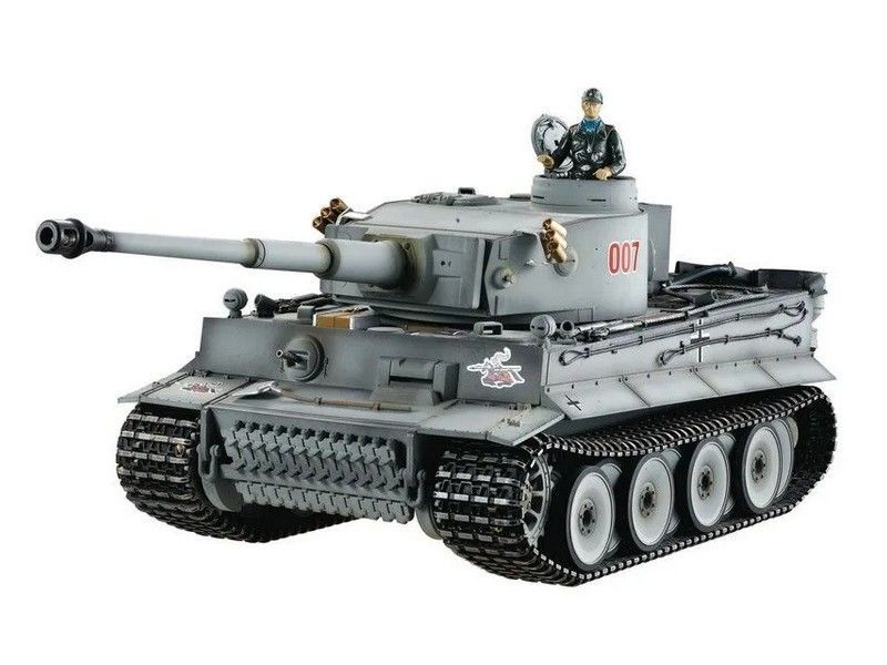 Радиоуправляемый танк Taigen 116 Tiger 1 ранняя вер HC, ИКпушка, башня на 360, подш , откат