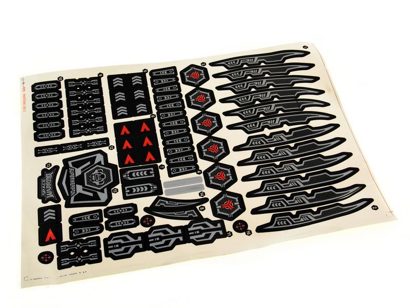 РУ боевой роботпаук Space Warrior, лазер, ракеты, синий, NiMh и ЗУ, 24G