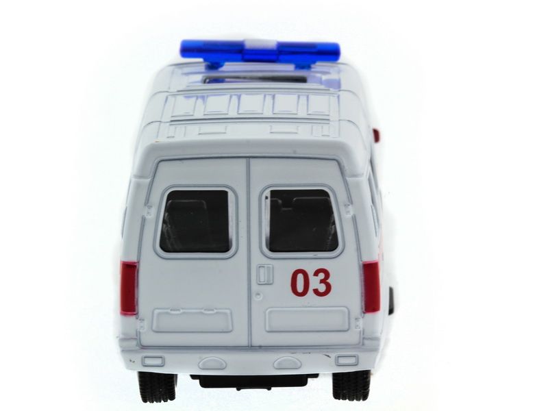 Машина АВТОПАНОРАМА инерц ГАЗель скорая 150, вк 14,585,5 см