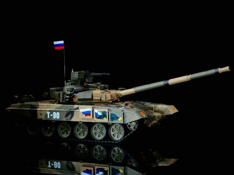 PУ танк Heng Long 116 T90 Tank Россия 24G RTR PRO