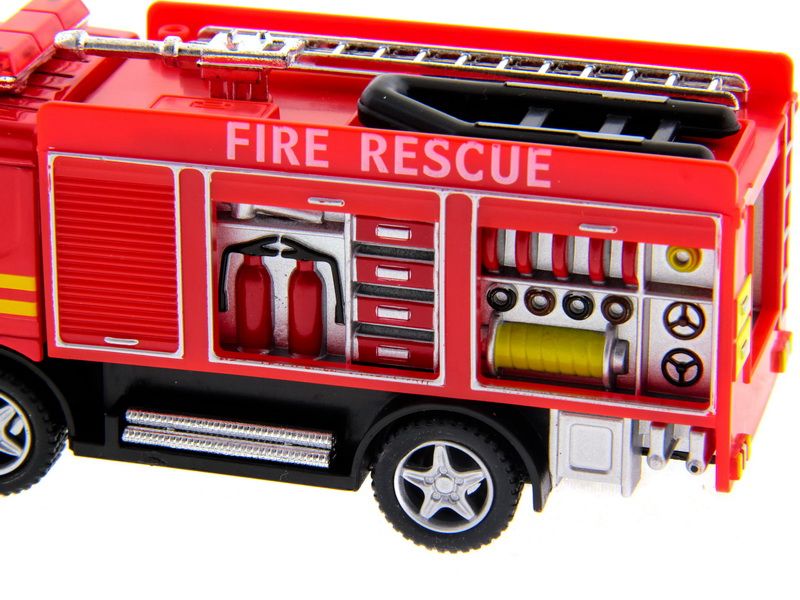 Машина Kinsmart Пожарная машина Rescue Fire Engine инерция 112шт бк