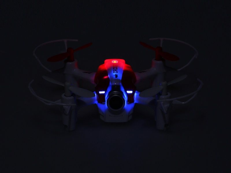 Радиоуправляемый квадрокоптер Cheerson CX17 WiFi RTF 24G красный