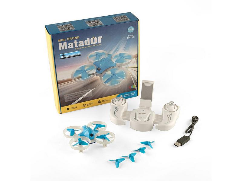 Радиоуправляемый квадрокоптер Cheerson CX95W WiFi Mini Racing Drone RTF 24G синий