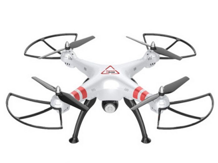 Радиоуправляемый квадрокоптер Syma X8HW1 с FPV трансляцией WiFi, барометр 24G RTF