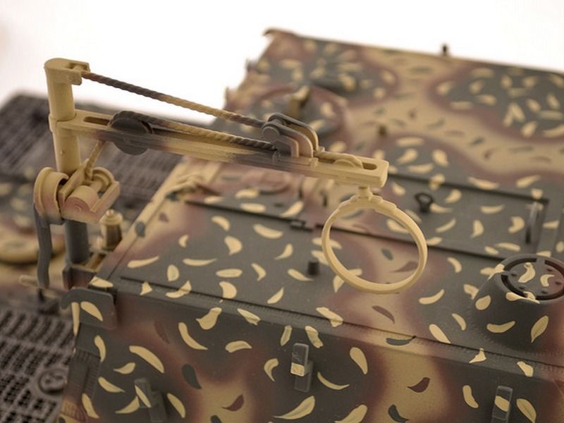 Радиоуправляемый танк Torro Sturmtiger Panzer 116 24G, зеленый, ИКпушка, деревянная коробка