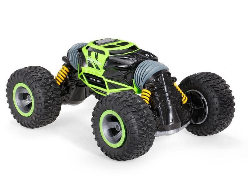 Радиоуправляемая машинкаперевертыш Hyper 24G 112 RTR зеленая  NiMh и ЗУ