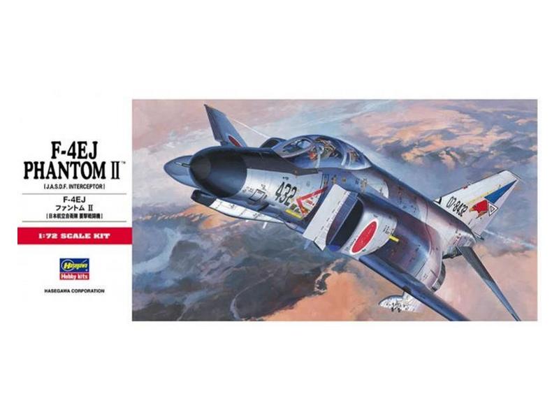Сборная модель Hasegawa Самолет F4EJ PHANTOM II, 172