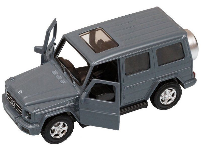 Машина АВТОПАНОРАМА MercedesBenz G350d, серый, 142, инерция, откр двери, вк 17,512,56,5 см