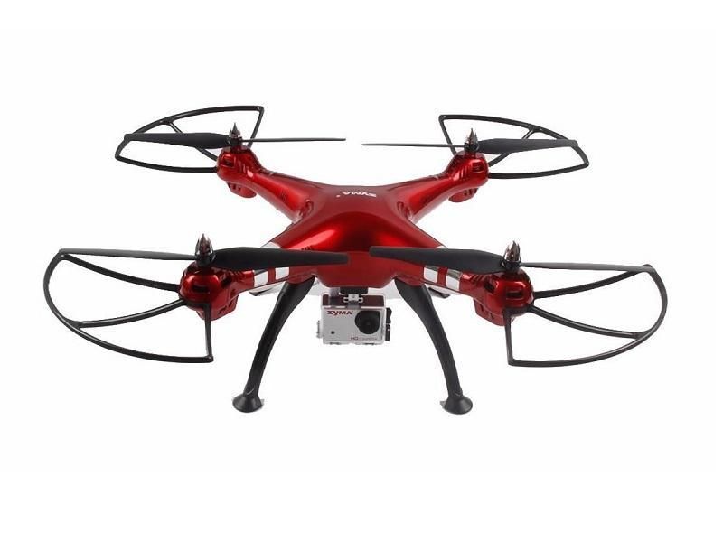 Радиоуправляемый квадрокоптер Syma X8HG с HD камерой 8Мп 24G RTF, барометр