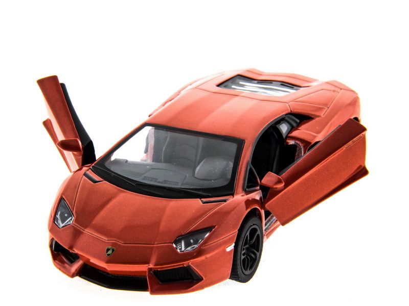 Машина Kinsmart LAMBORGHINI AVENTADOR LP 7004 инерция 112шт 138 бк