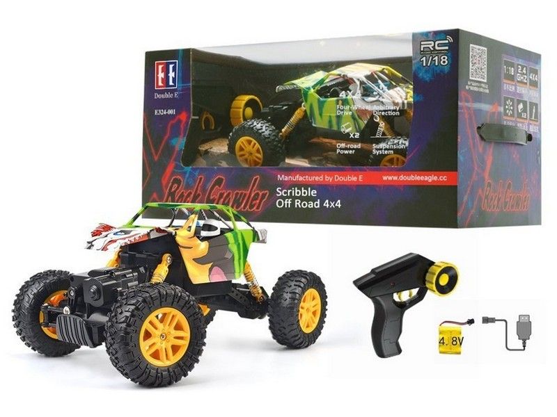 Радиоуправляемый краулер Double Eagle кузов багги 4WD 118
