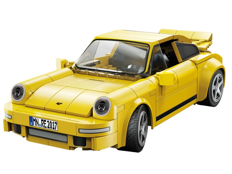 Радиоуправляемый конструктор CaDA спортивный автомобиль RUF CTR 2017 Yellowbird 120 222 детали