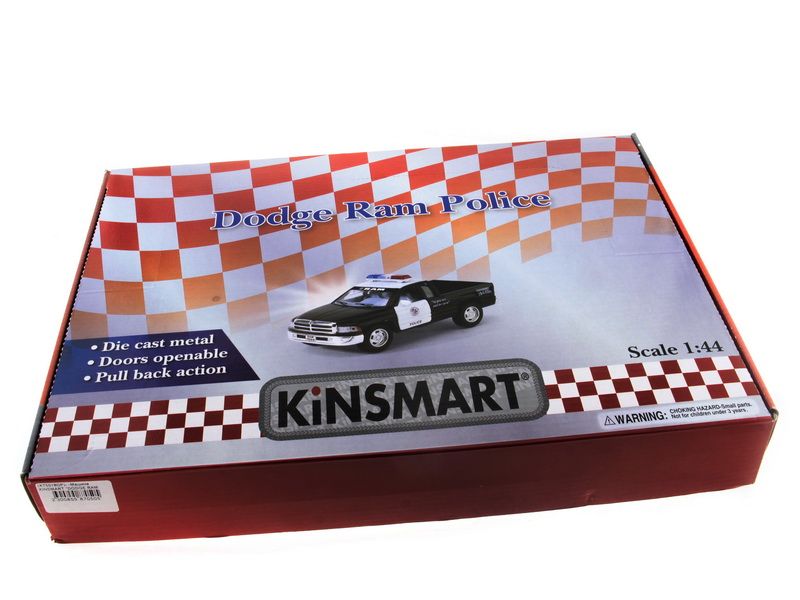 Машина Kinsmart 144 Dodge RAM Police инерция 112шт бк