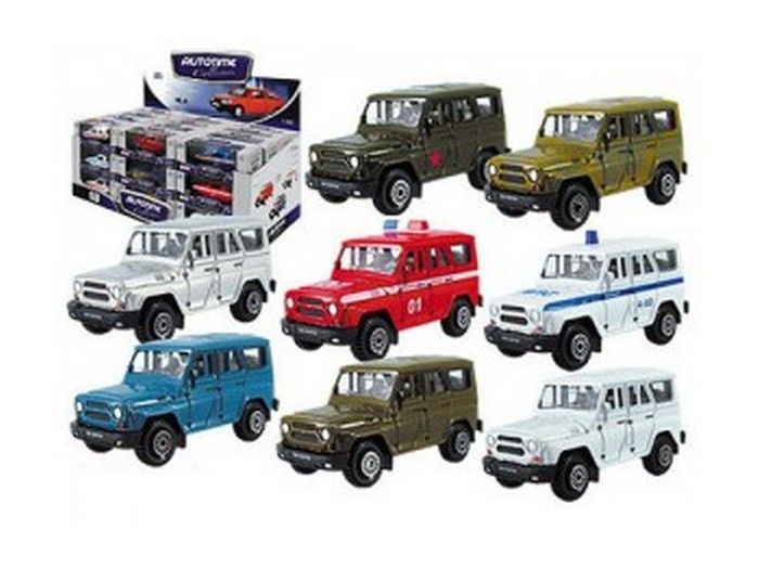 Машина Autotime UAZ HUNTER в ассортименте 160