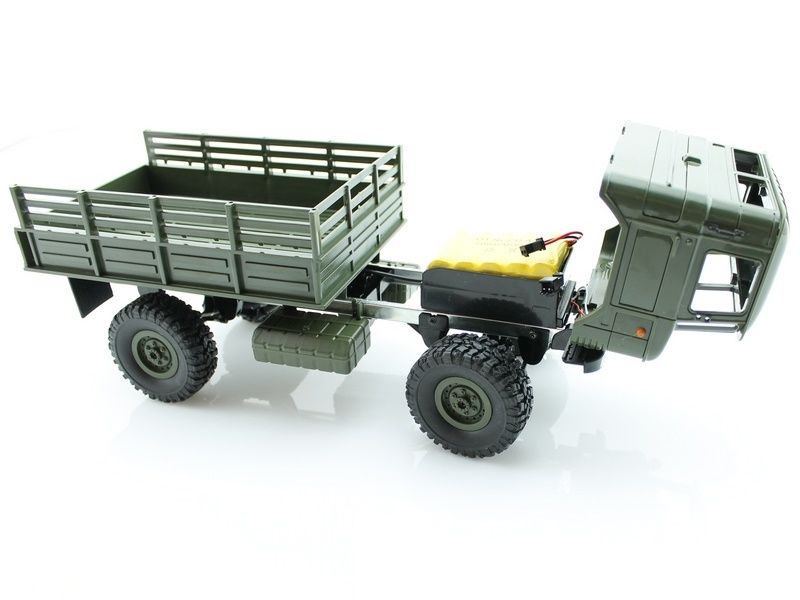 Радиоуправляемая автомодель WPL B24 грузовая зеленая 116акб 24G RTR