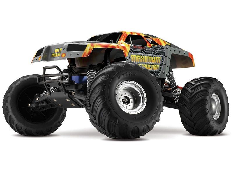 Радиоуправляемый монстр Traxxas Monster Jam Maximum Destruction 2WD 110 RTR  АКК и ЗУ
