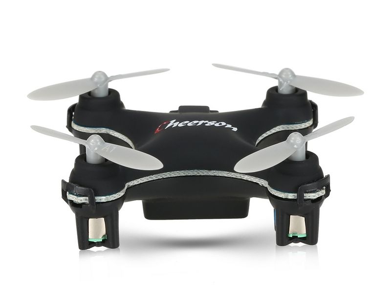 Радиоуправляемый квадрокоптер Cheerson CX10SE Mini RTF 24G черный