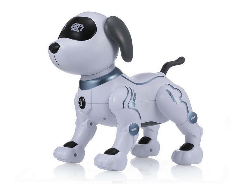 Радиоуправляемая роботсобака LENENG TOYS K16 звук, свет, танцы, сенсор