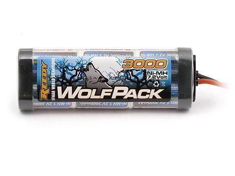 Аккумулятор Tamiya NiMH силовой  WolfPack SC 72V 3000mAh Tamiya plug