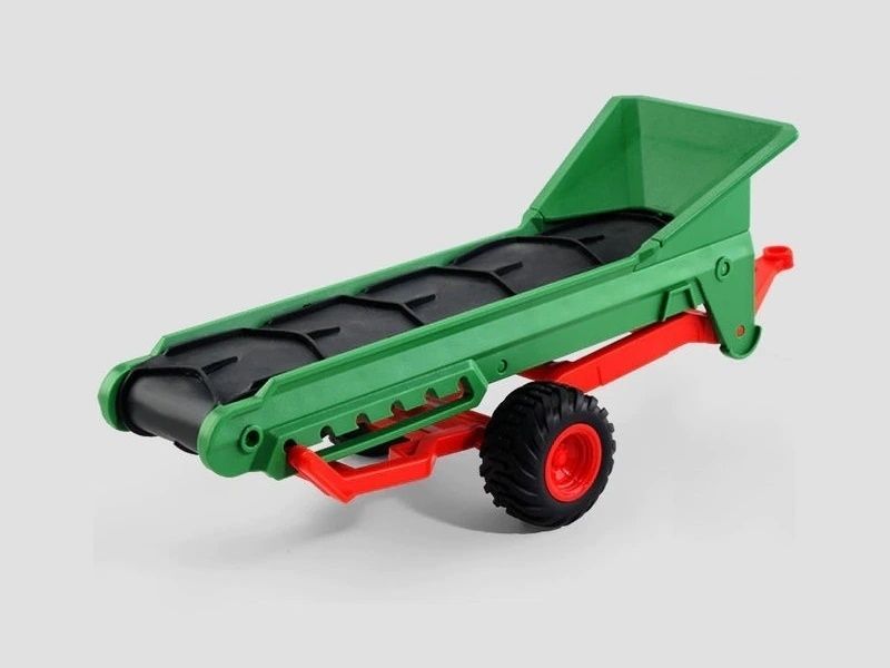 РУ фермерский трактор Korody с прицепом транспортером, двойные колеса 124 24G 6CH RTR