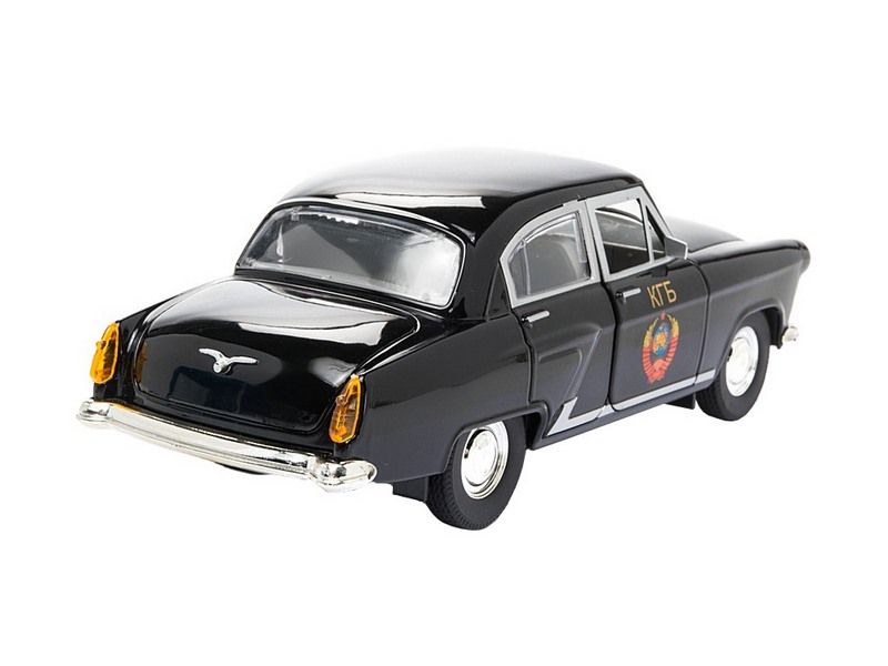 Машина АВТОПАНОРАМА ГАЗ21 Волга 124 вк  261211см, черная