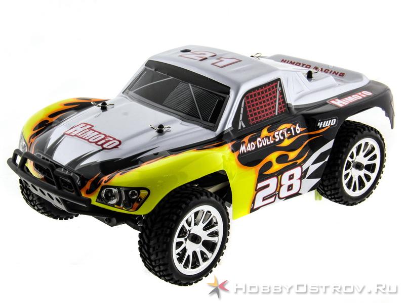 Радиоуправляемый шорткорс Himoto SCT16 Brushless 4WD 24G 116 RTR  LiPo и ЗУ