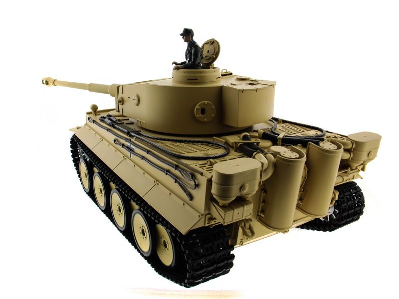 Радиоуправляемый танк Taigen 116 Tiger 1 Германия, ранняя версия для ИК танкового боя 24G RTR