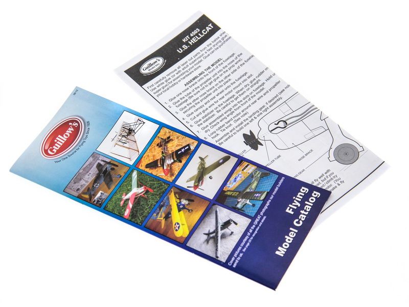 Сборная дермодельСамолет US Hellcat Guillows 148