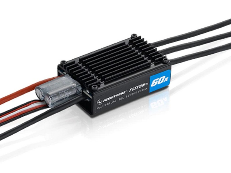 Бесколлекторный регулятор Hobbywing FLYFUN60A6SV5 60A80A, Aircraft