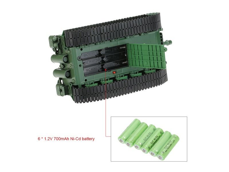 Радиоуправляемый танк Heng Long 126 Tiger I ИКверсия, ИК пульт, акб, RTR