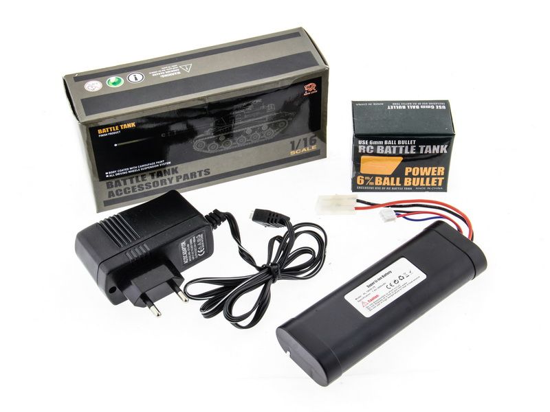 Радиоуправляемый танк Heng Long 116 Tiger 1 Германия 24G RTR PRO