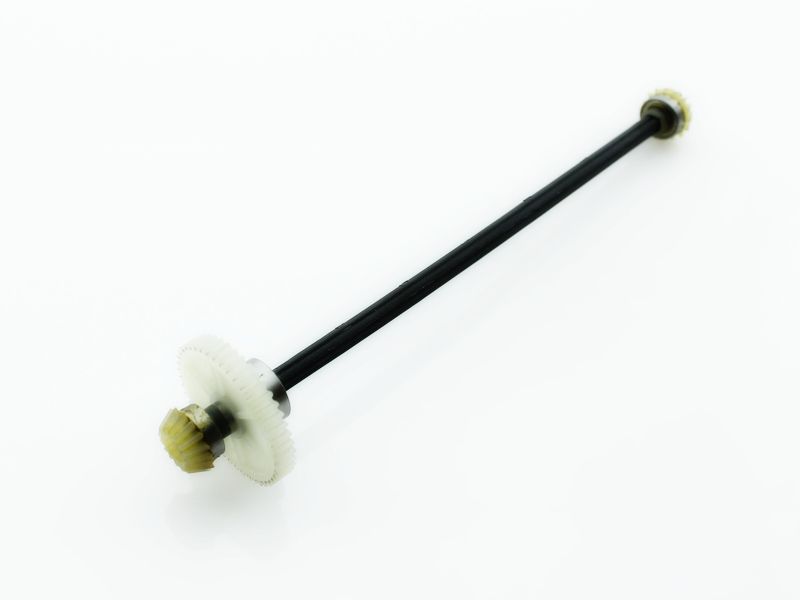 Центральный вал в сборе с главной шестерней и шестернями дифферен с подшипн Hi23621Hi23613