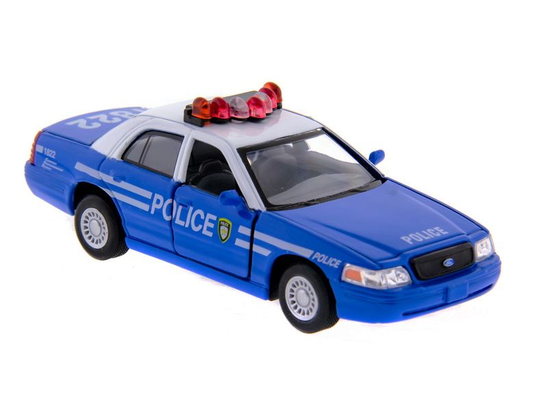 Машина Kinsmart Ford Crown Victoria police инерция 112шт 142 бк
