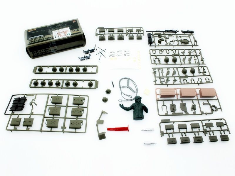 Набор наклеек и аксессуаров для танка M26 Pershing, неокрашен