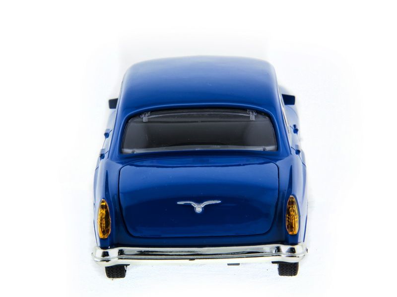 Машина АВТОПАНОРАМА ГАЗ21 Волга 124 вк  261211см, синяя