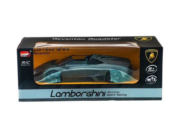 Радиоуправляемая машина MZ Lamborghini Reventon Roadster 2027M черный мат 114  акб