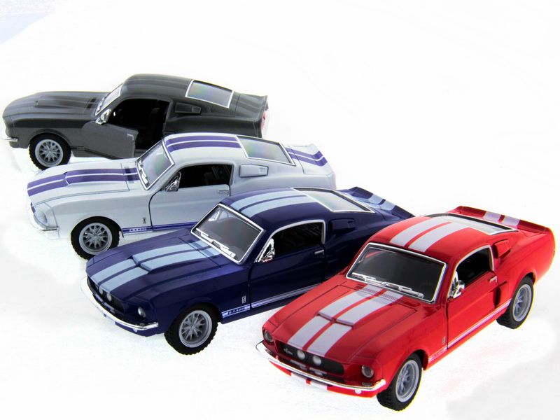 Машина Kinsmart 138 Shelby GT500 1967 в асс инерция 112шт бк