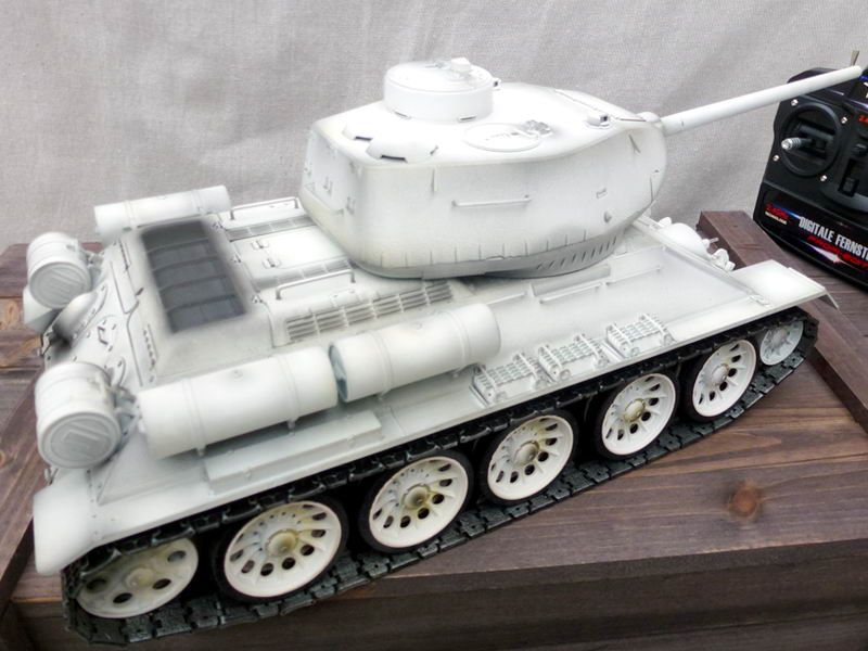 РУ танк Taigen 116 T3485 СССР для ИК танкового боя 24G зимний
