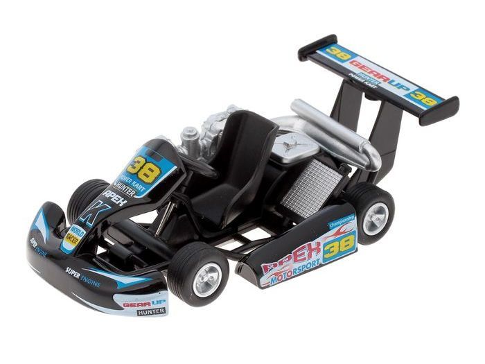 Машина Kinsmart Turbo Go Kart инерция 112шт бк