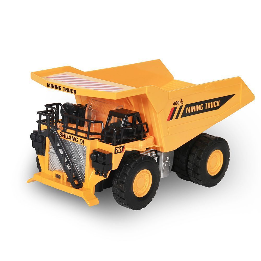 Модель машины 150 Карьерный самосвал 20см 755B1 свет, звук, инерция 16шт бк
