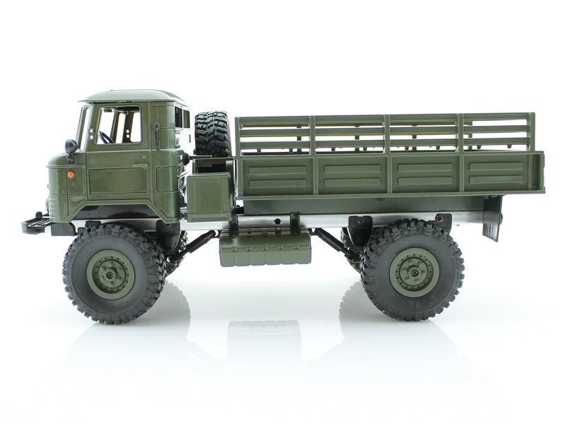 Радиоуправляемая автомодель WPL B24 грузовая зеленая 116акб 24G RTR