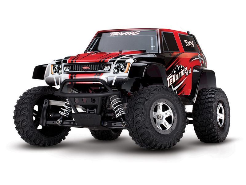 Радиоуправляемый монстр Traxxas Telluride 4WD 24GHz 110 RTR  NEW Fast Charger