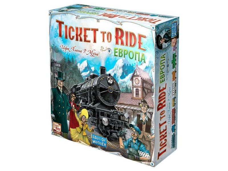 Настольная игра Hobby World Ticket to Ride Европа 3е рус изд
