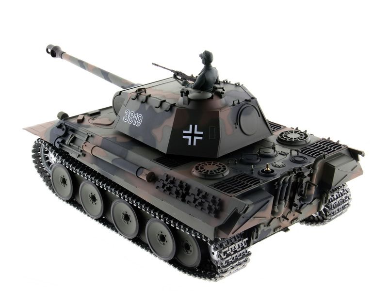 Радиоуправляемый танк Heng Long 116 Panther Германия 24G RTR PRO